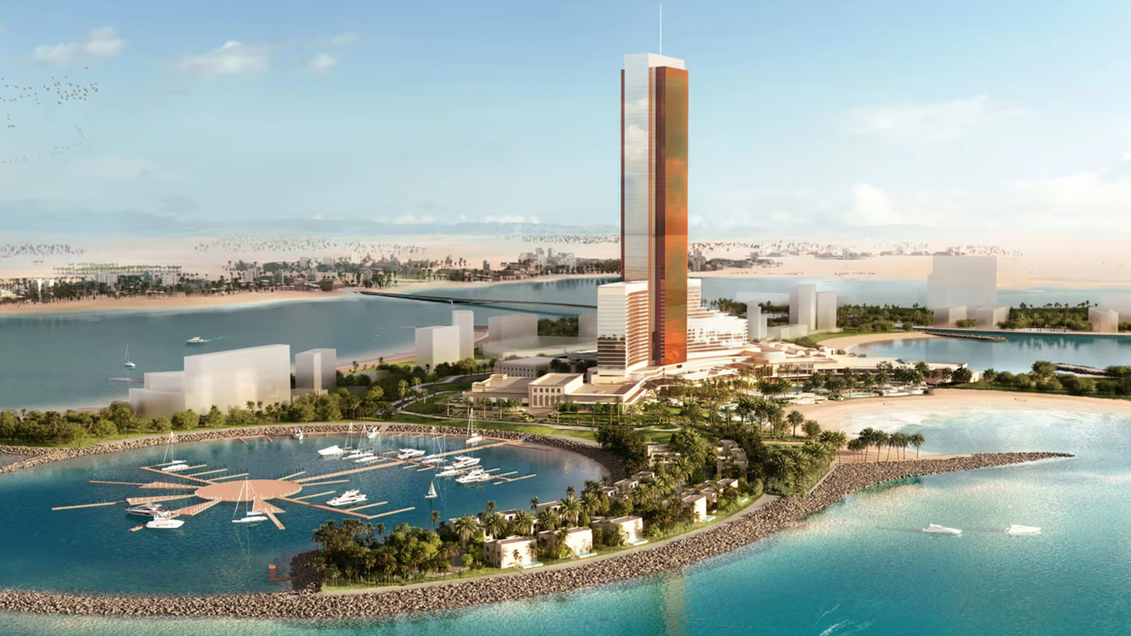 Wynn Al Marjan Island: a luxusresort és kaszinó