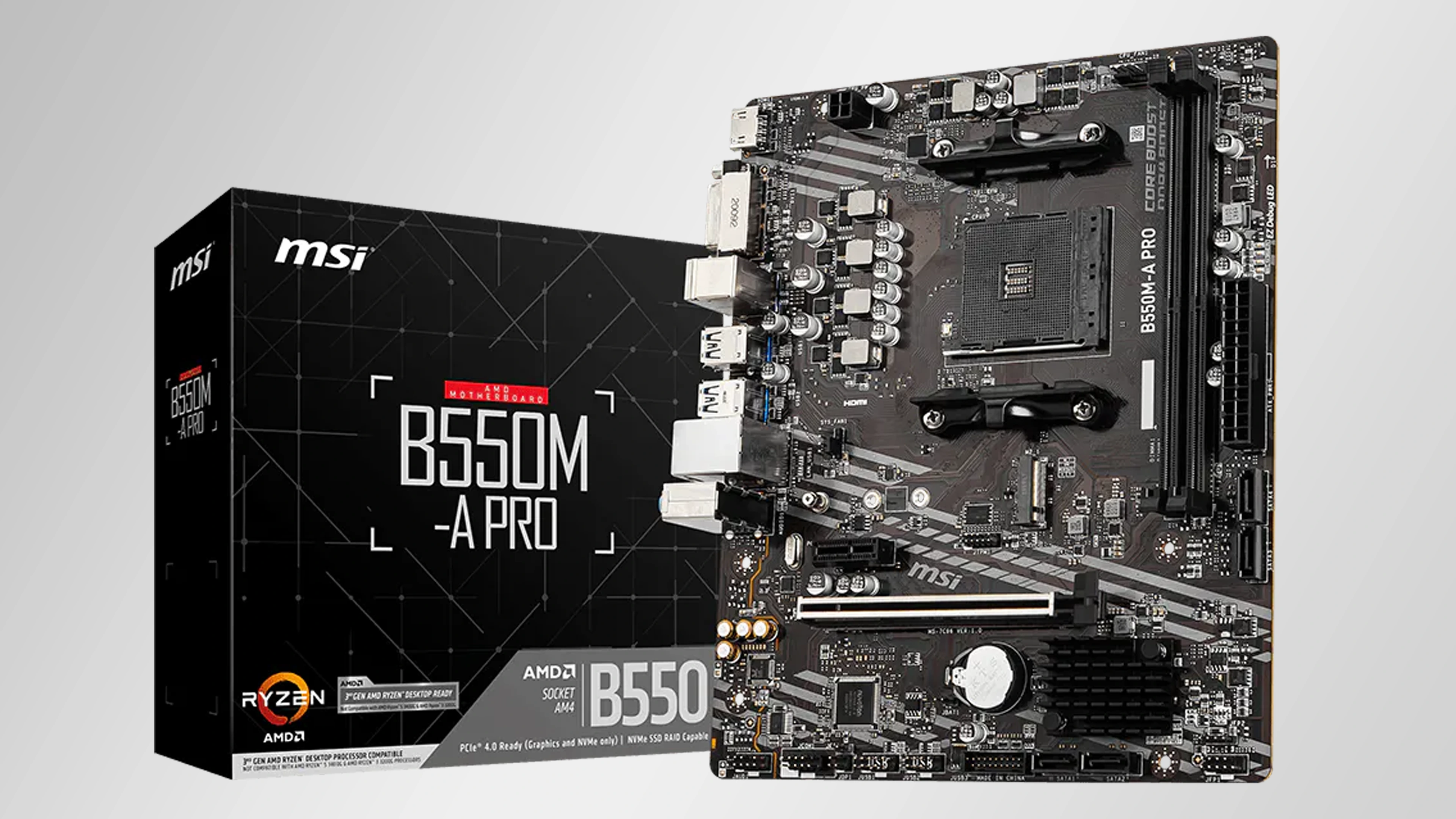 MSI pro B550M-B és pro B550M-A alaplapok