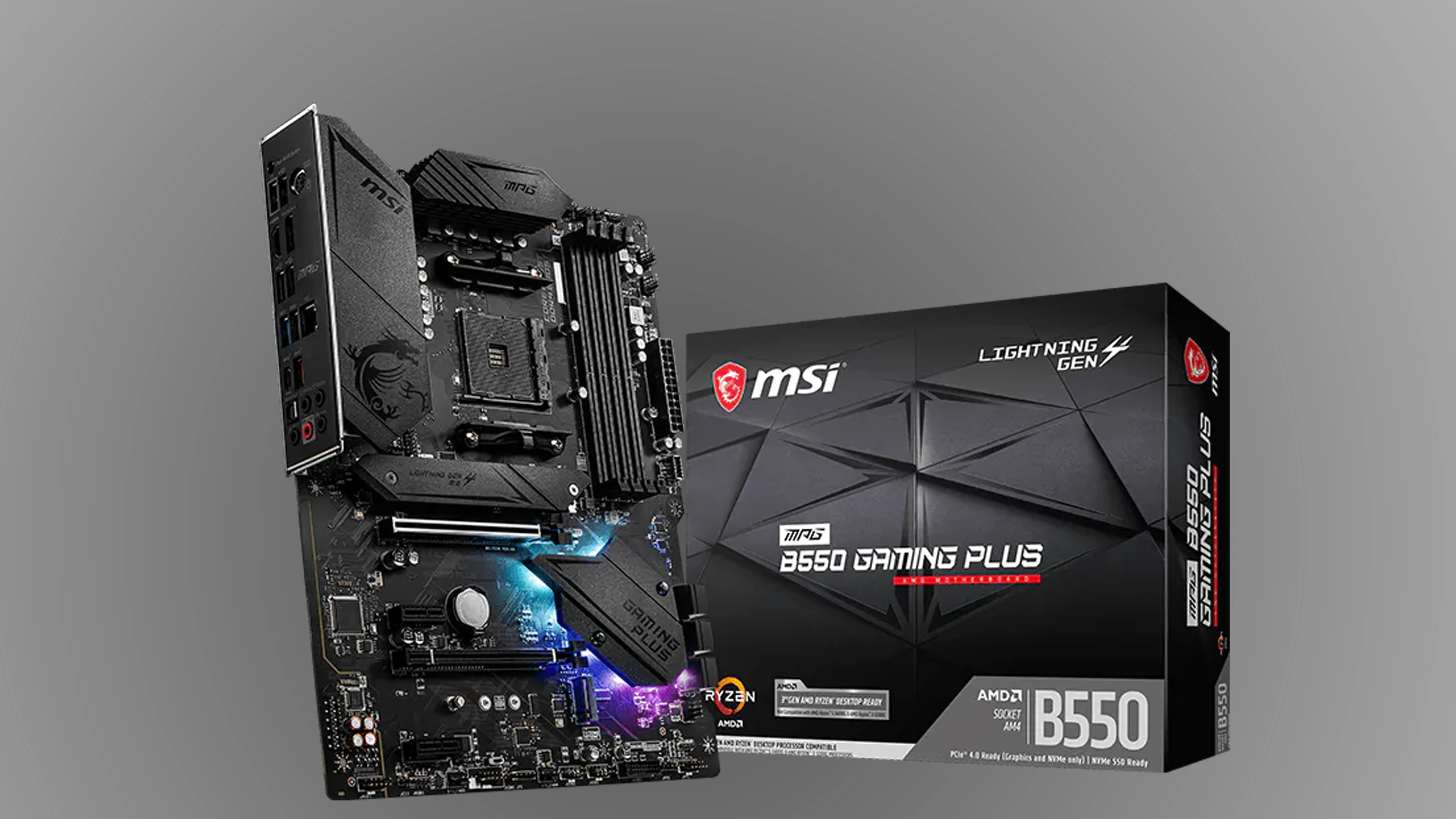 MSI MPG B550 GAMING PLUS gamer alaplap