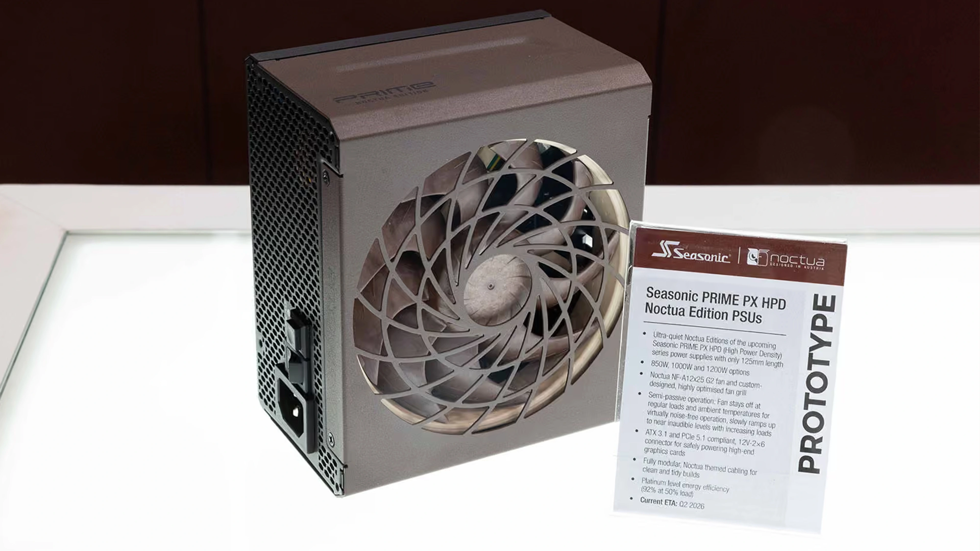 Seasonic PRIME PX Noctua Edition kompakt PSU