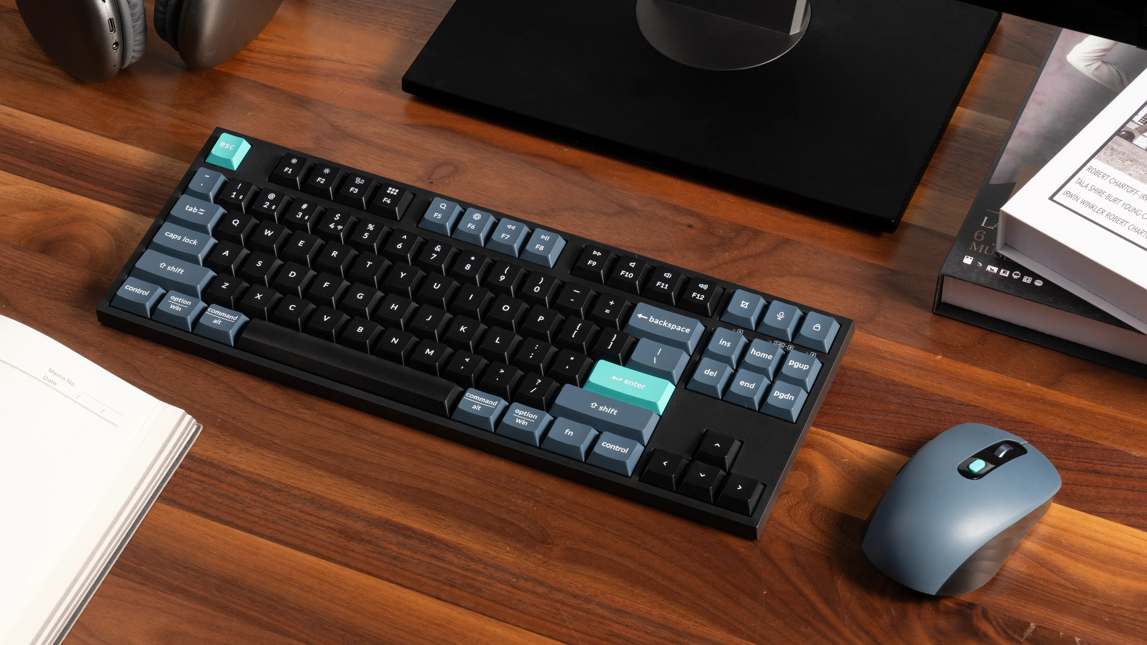 Keychron B33 alacsony profilú, TKL vezeték nélküli billentyűzet