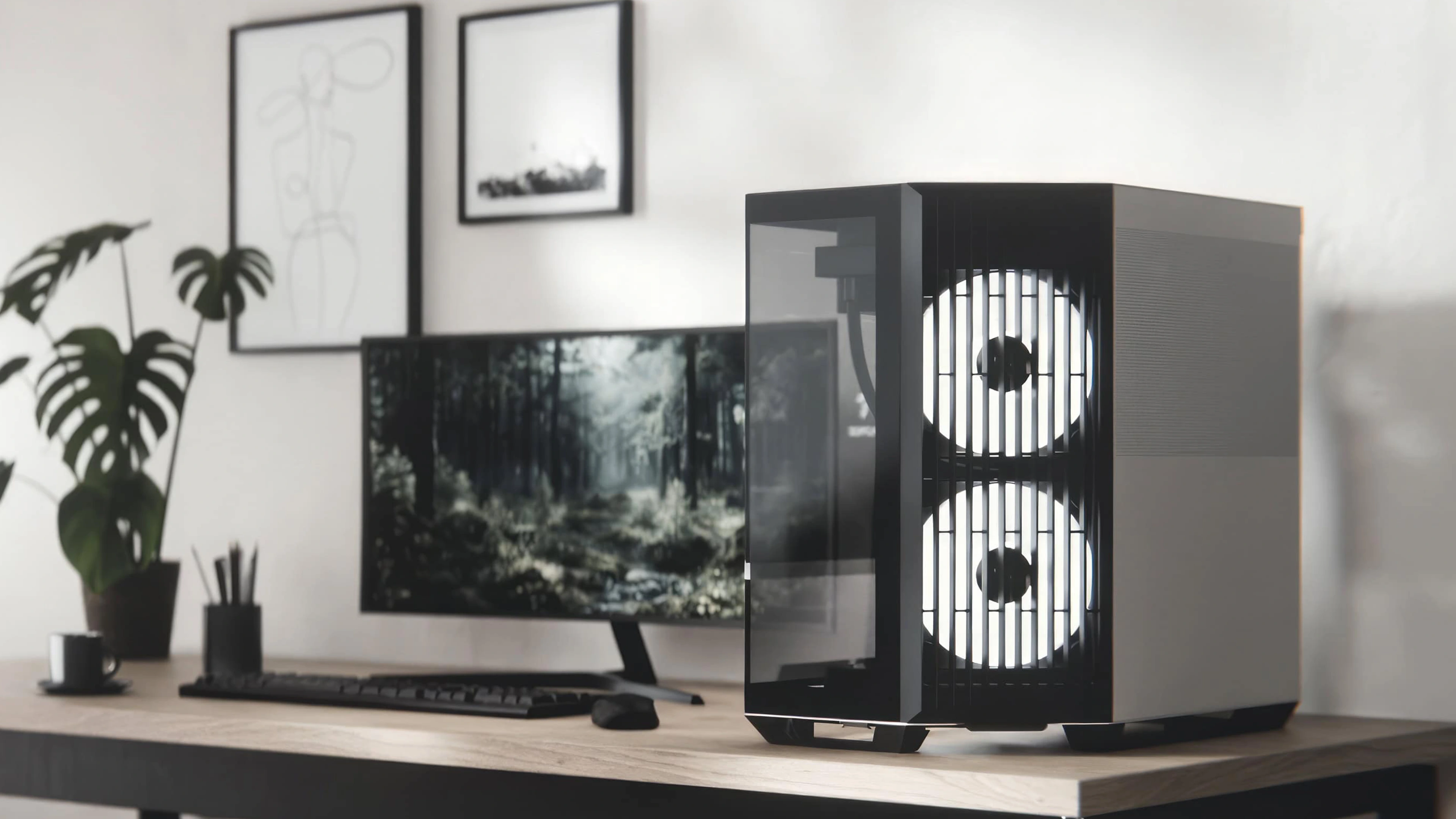 APNX V1 kétkamrás mid-tower ATX számítógépház