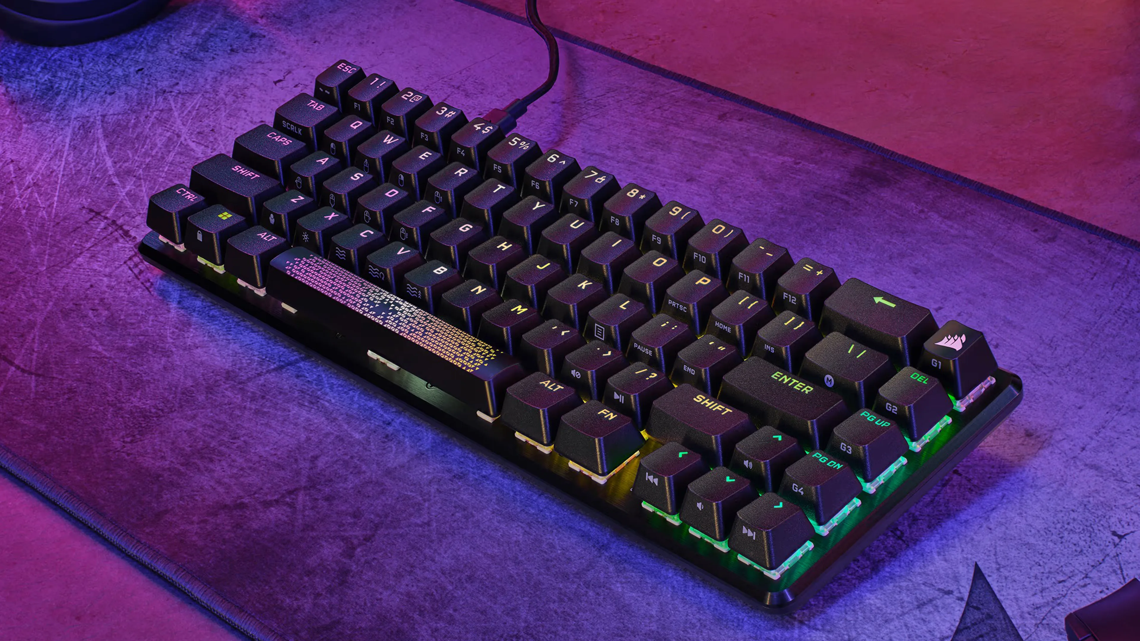  CORSAIR K65 PRO MINI RGB gamer billentyűzet