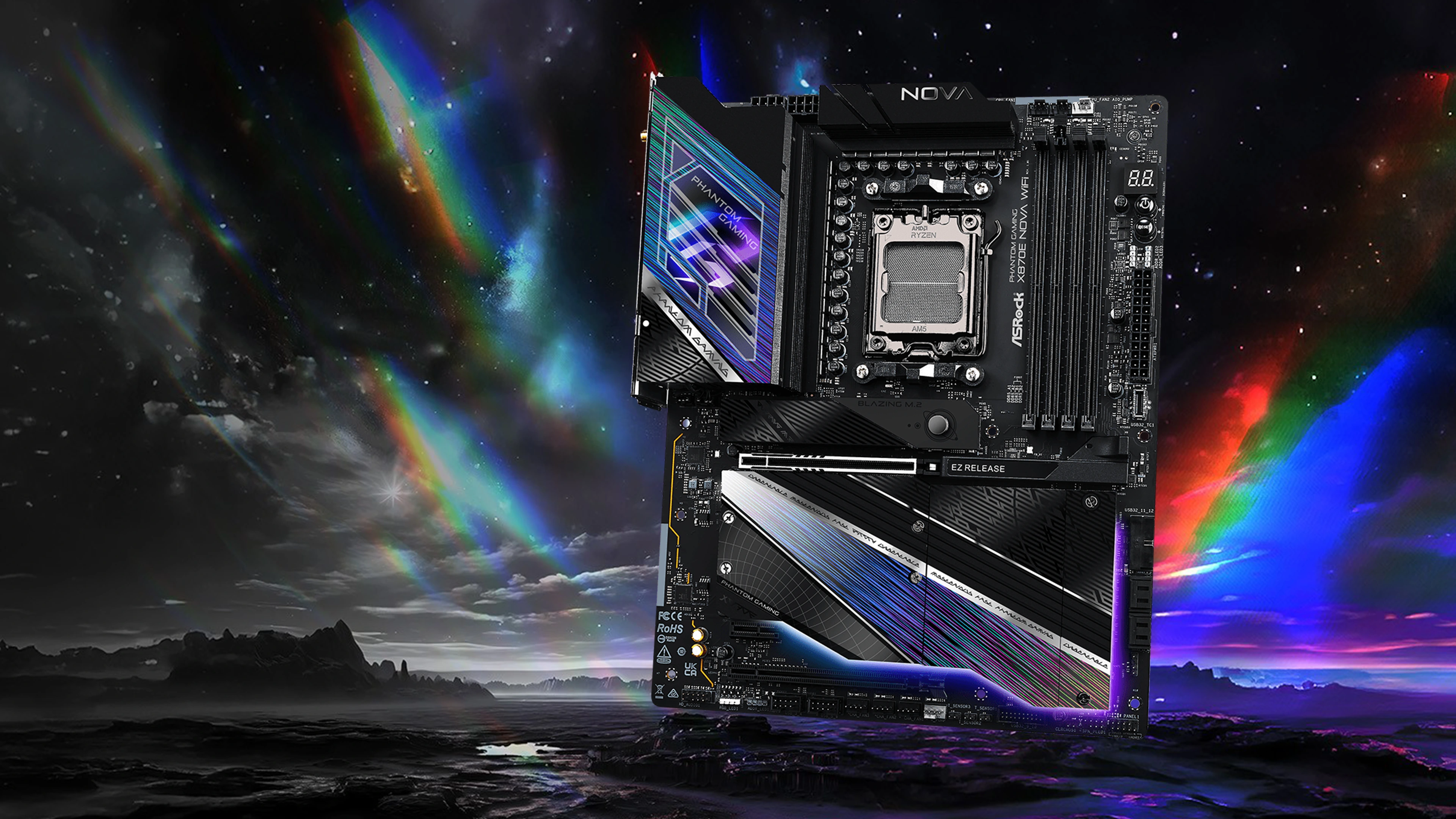  ASRock X870E Nova WiFi alaplap
