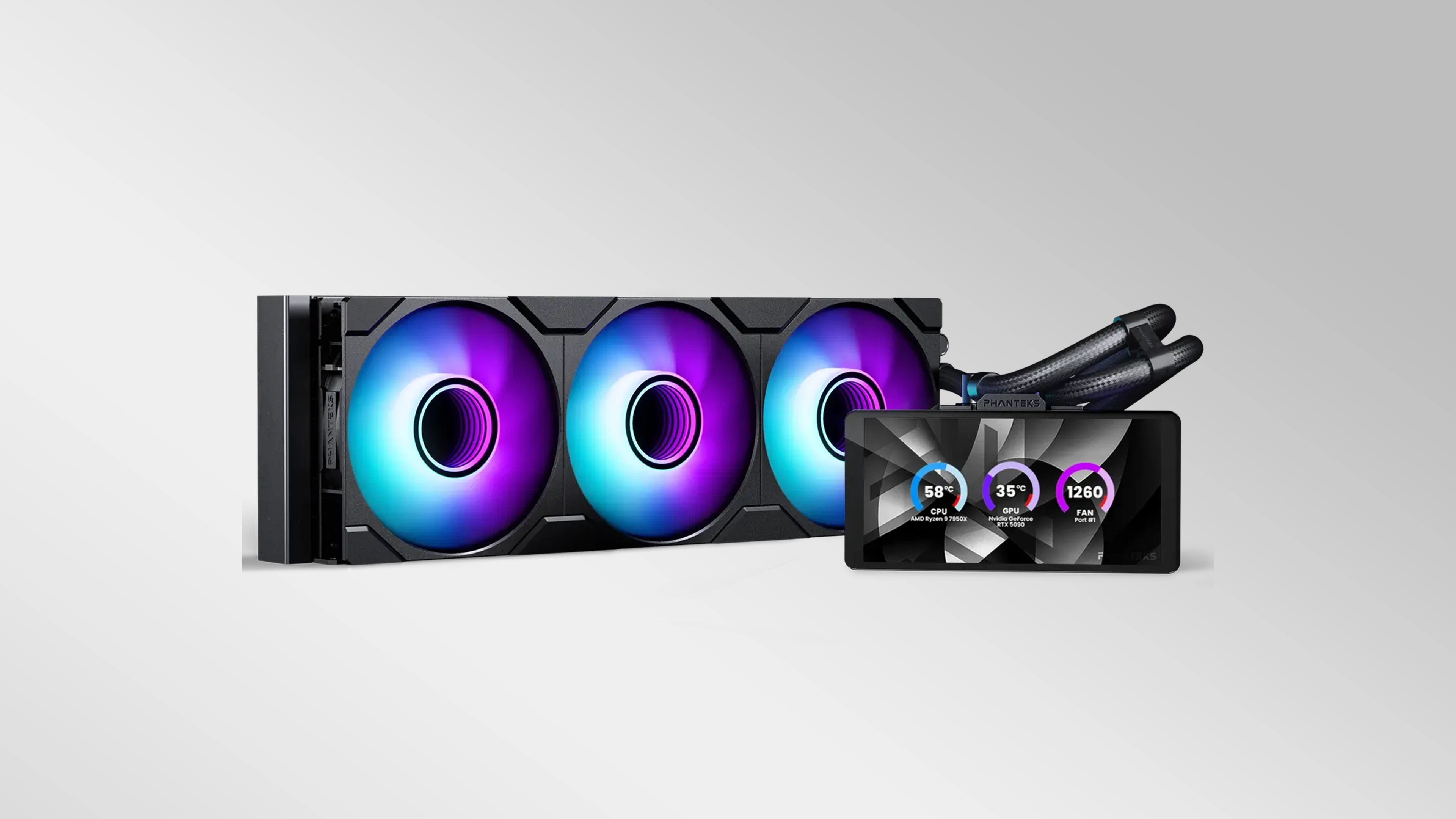 Phanteks Glacier One 360M25 LCD