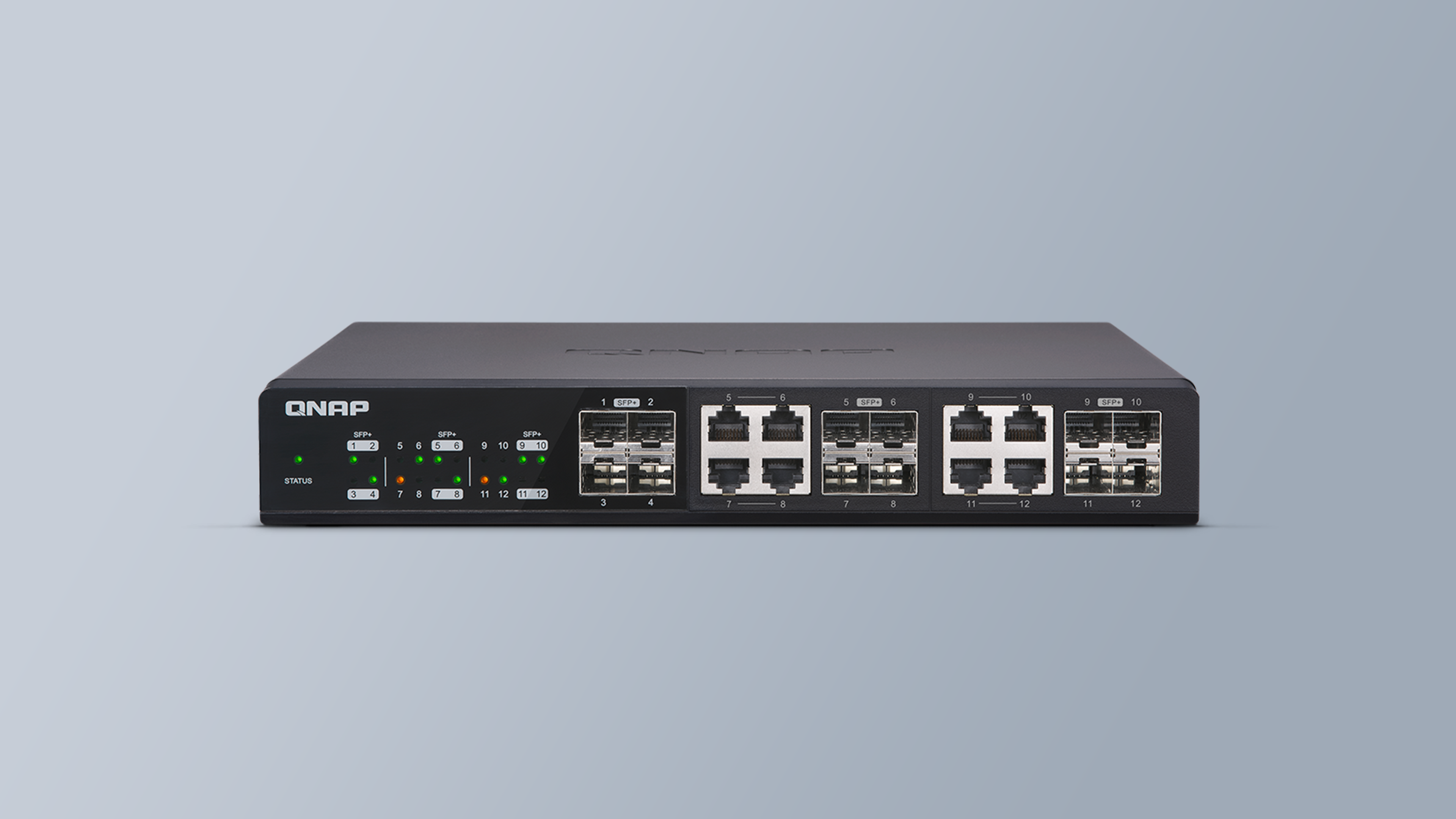 QNAP QSW‑1208‑8C 10GbE switch