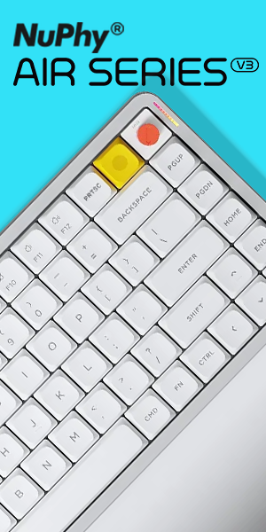 nuphy air series v3 billentyűzet