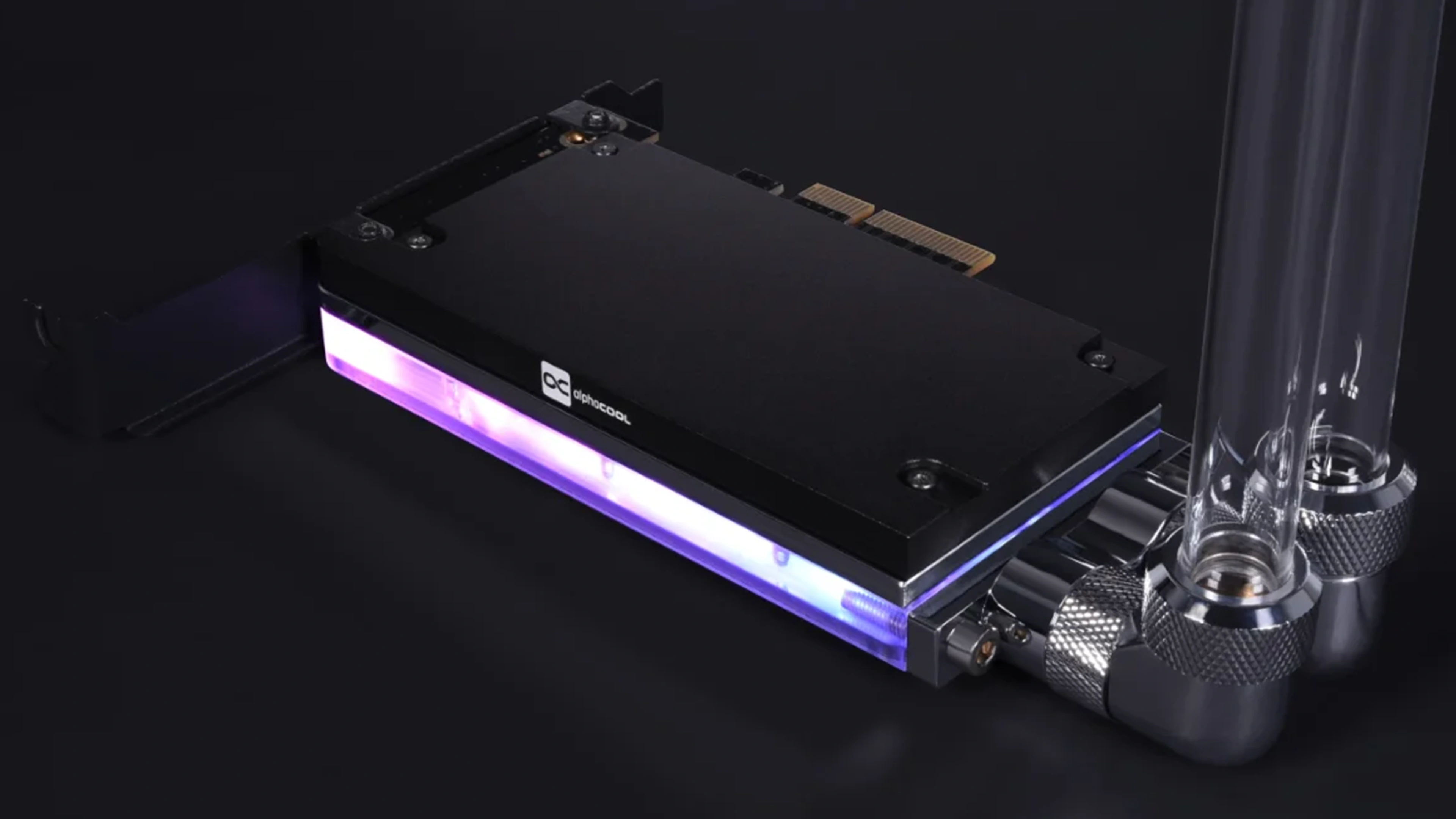 Alphacool Core M.2 NVMe PCIe 5.0 folyadékhűtő