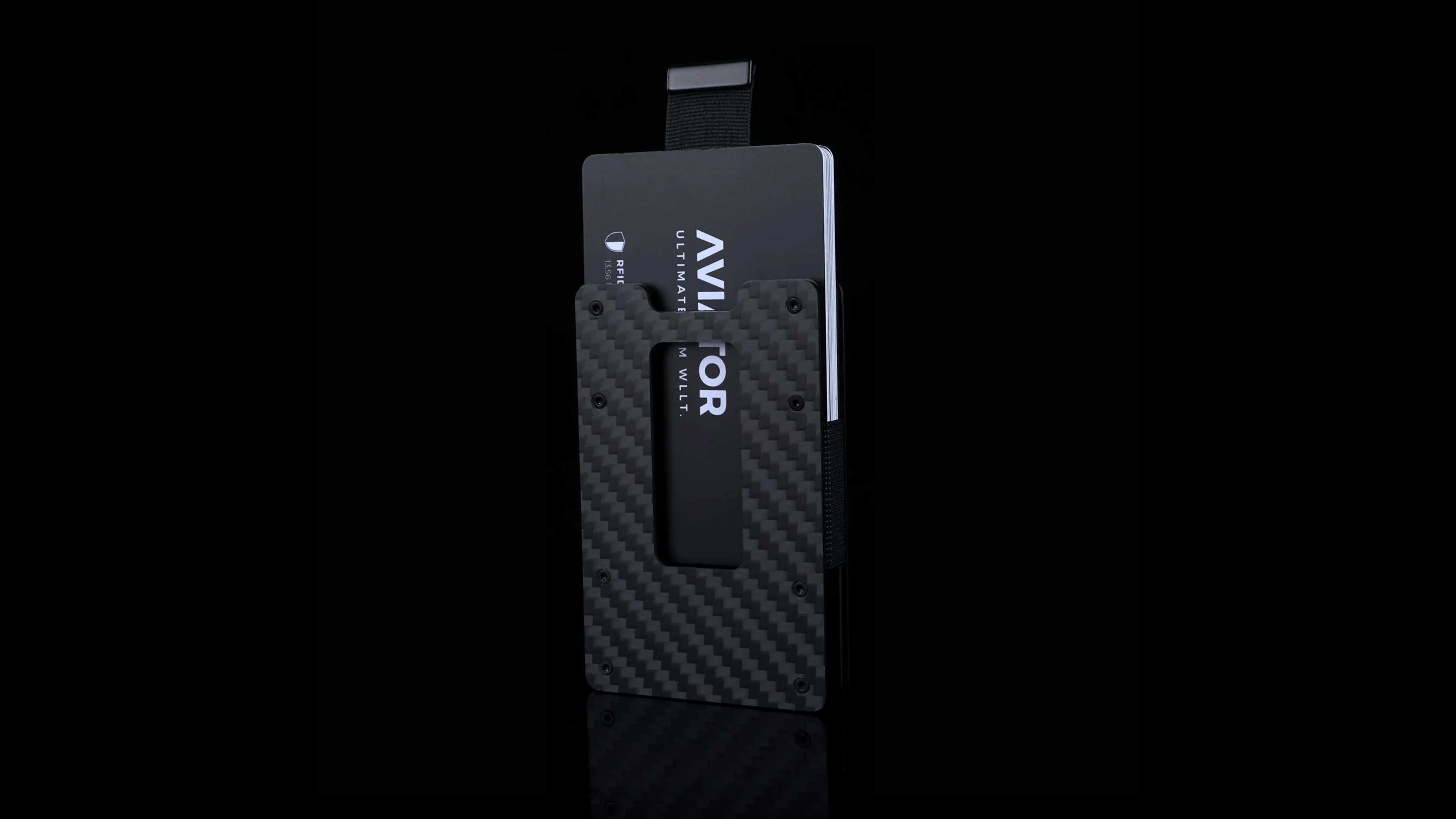 Aviator Carbon Fiber 3K matte Slim Wallet